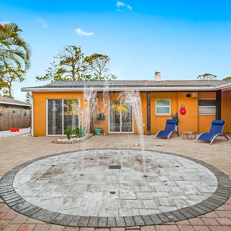 Coastal Villa W Amazing Courtyard - Splash Pad! Sarasota Eksteriør bilde