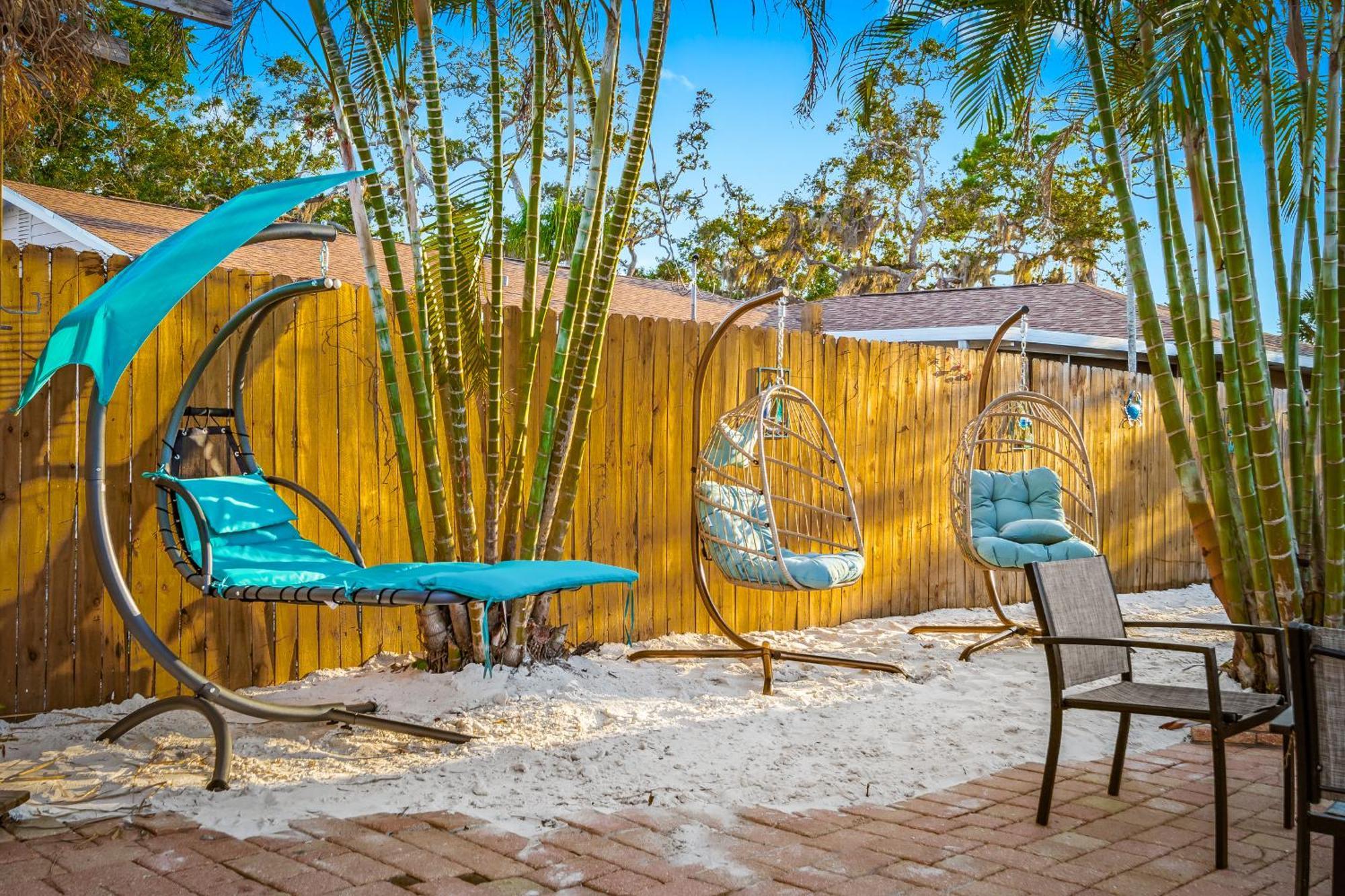 Coastal Villa W Amazing Courtyard - Splash Pad! Sarasota Eksteriør bilde