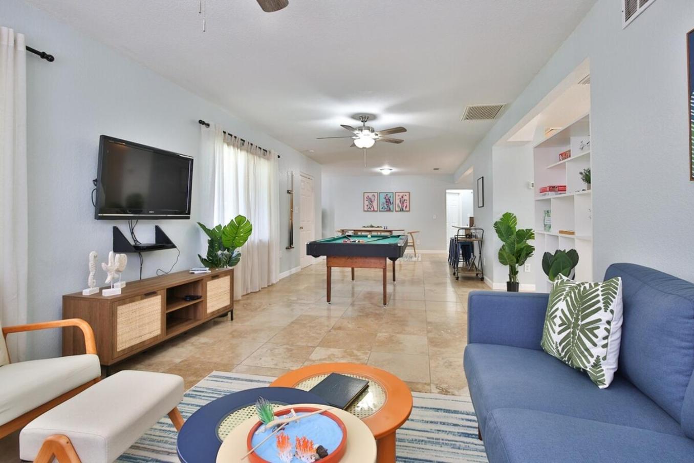 Coastal Villa W Amazing Courtyard - Splash Pad! Sarasota Eksteriør bilde