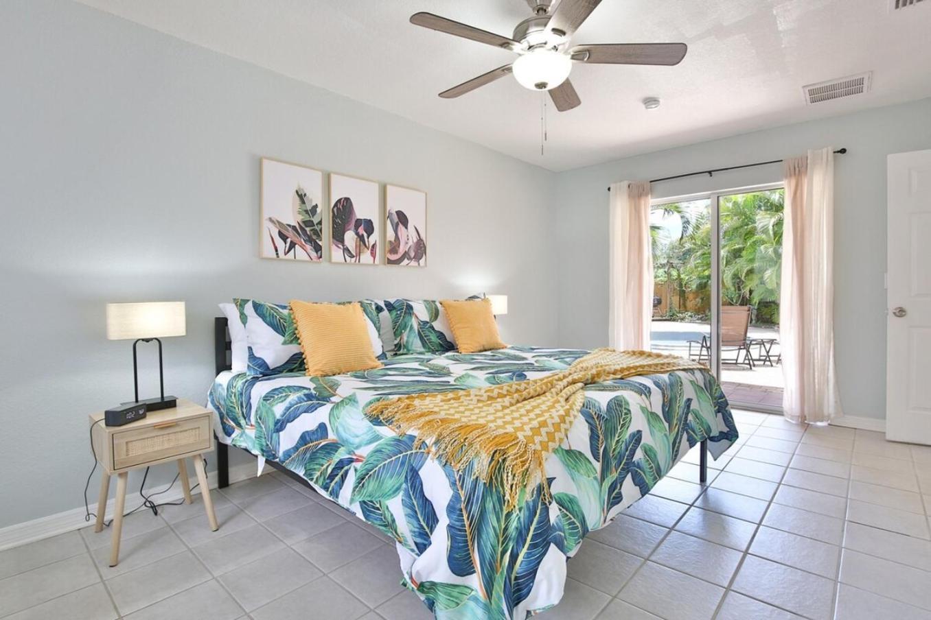 Coastal Villa W Amazing Courtyard - Splash Pad! Sarasota Eksteriør bilde